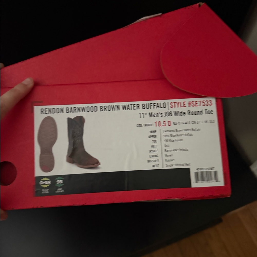 Men's Justin Rendon Boots - Picture 4 of 5